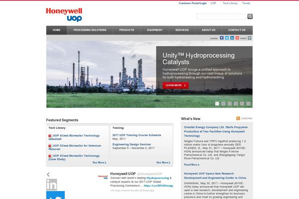 honeywell theme websites examples