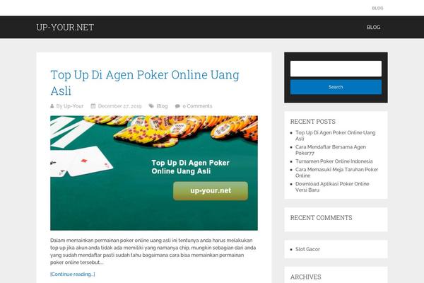 Schema Lite theme site design template sample