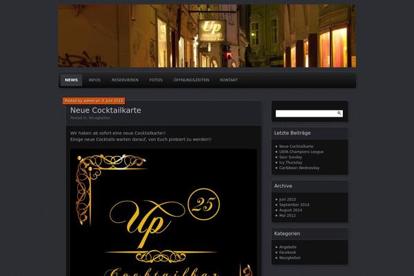 Parament theme site design template sample