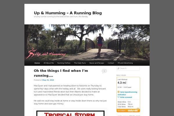 Site using Dailymile Widgets plugin