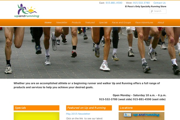 upandrunningelpaso.com site used Upandrunning
