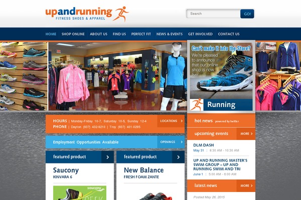 upandrunningindayton.com site used Upandrunning