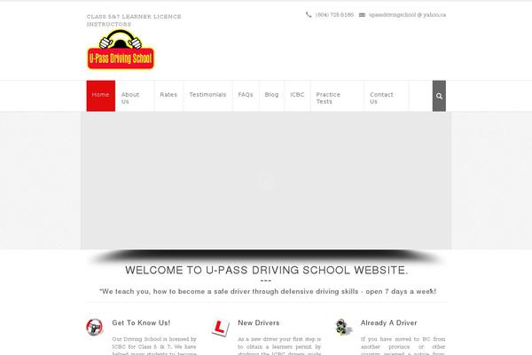 Nebraska theme site design template sample