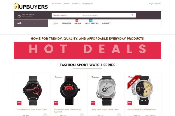 Emarket theme site design template sample