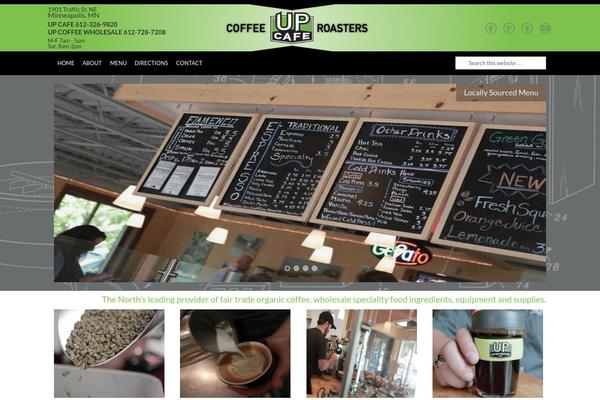 Outreach Pro theme site design template sample