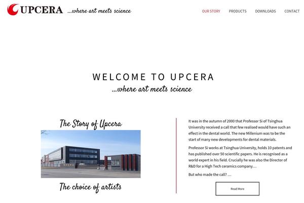 upcera-dental.com site used Upcera