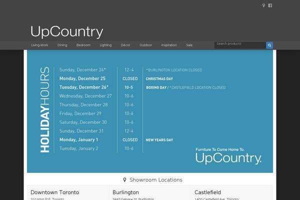upcountry.com site used Upcountry