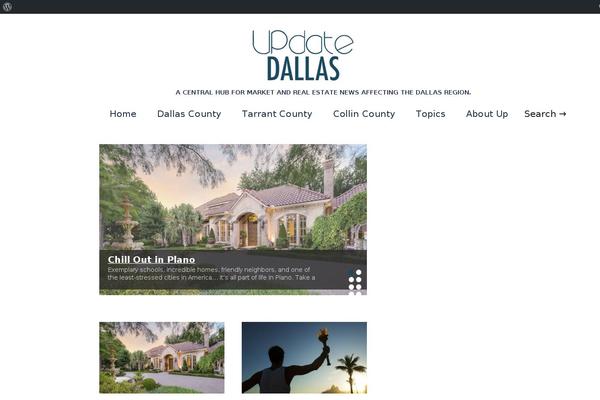 Up theme site design template sample