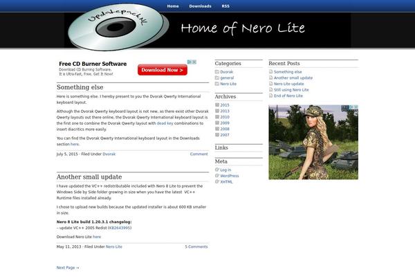 updatepack.nl site used Vertigo3_v3