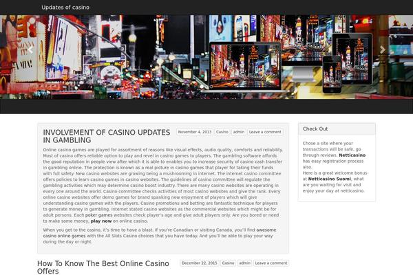 Times Square theme site design template sample