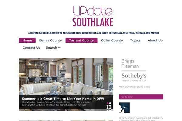 updatesouthlake.com site used Up