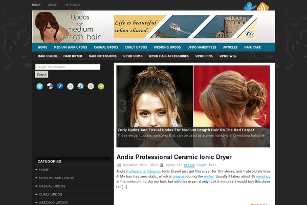 updosformediumlengthhair.org site used Hairstyle