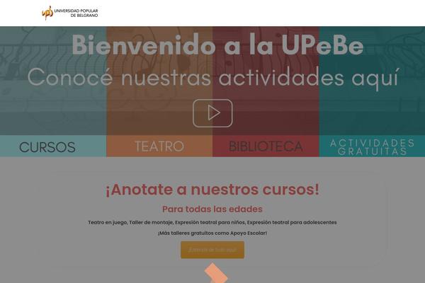 Site using Jthemes-addons-vc plugin