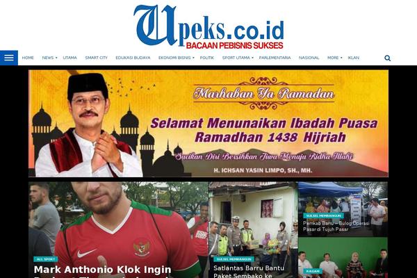 upeks.co.id site used Flex-mag13