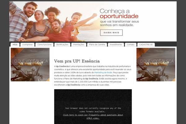 Mantra theme site design template sample