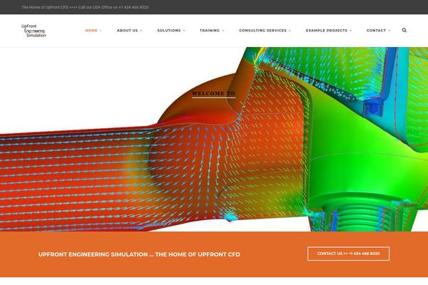 Artcore theme site design template sample