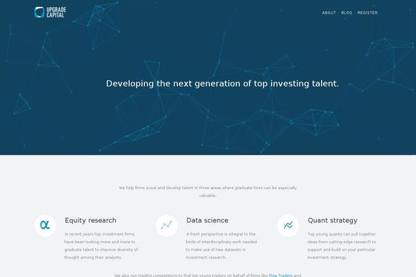 Oshine theme site design template sample