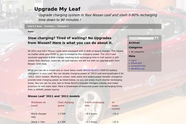 Weaver II theme site design template sample
