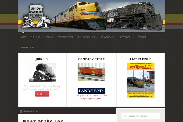Streamline Pro theme site design template sample
