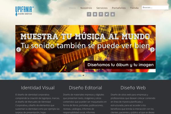Epik theme site design template sample