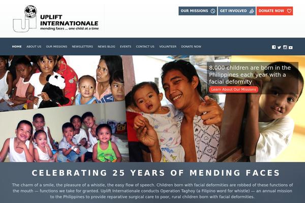 upliftinternationale.org site used 4childrenwithlove