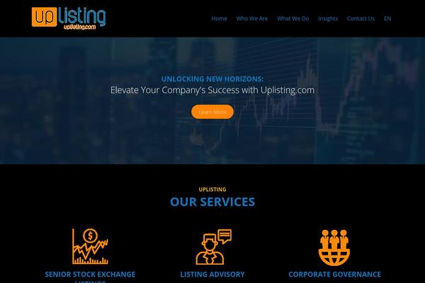 Webshark theme site design template sample