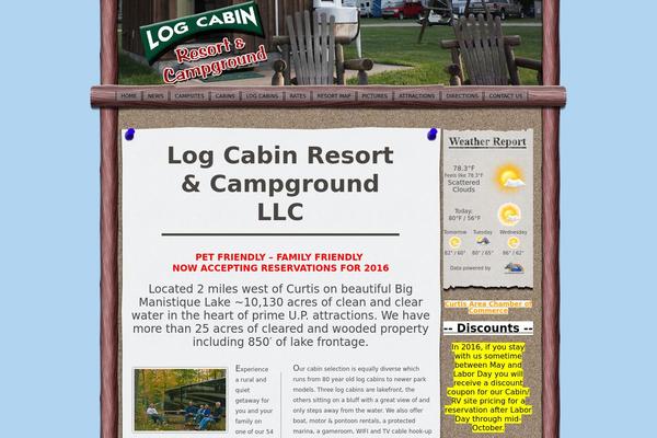 uplogcabin.com site used Greener Side