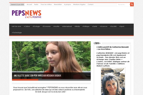 upnews.fr site used Blook