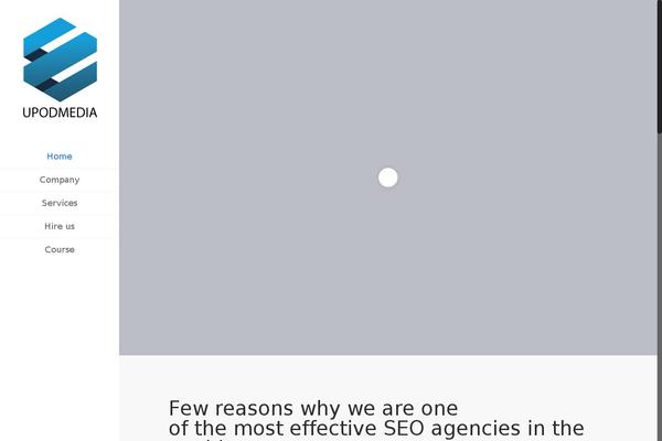 Nova theme site design template sample