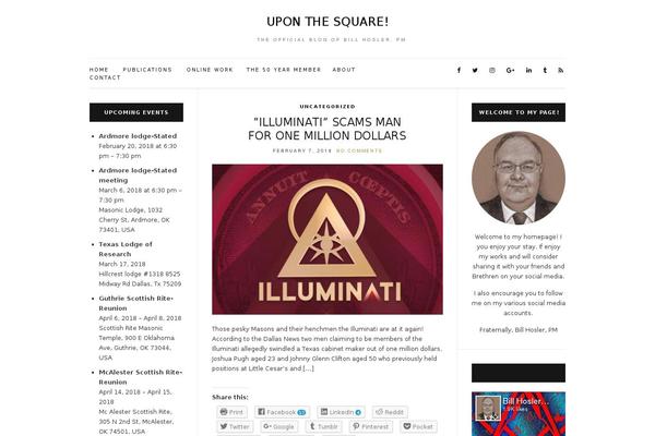 Olsen theme site design template sample
