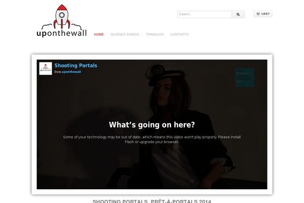 Site using Candy Social Widget plugin