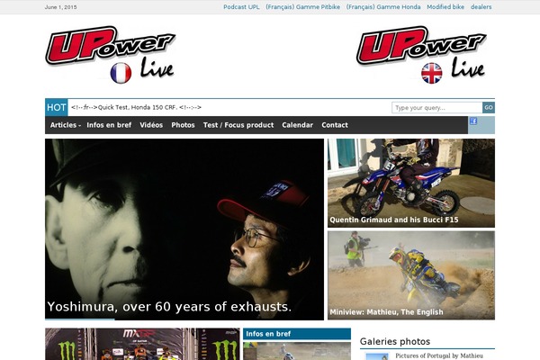 upowerlive.com site used Generalpress-single-pro