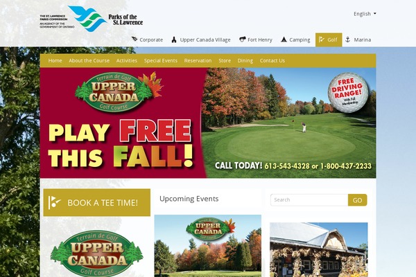 uppercanadagolf.com site used Picostrap-child-base