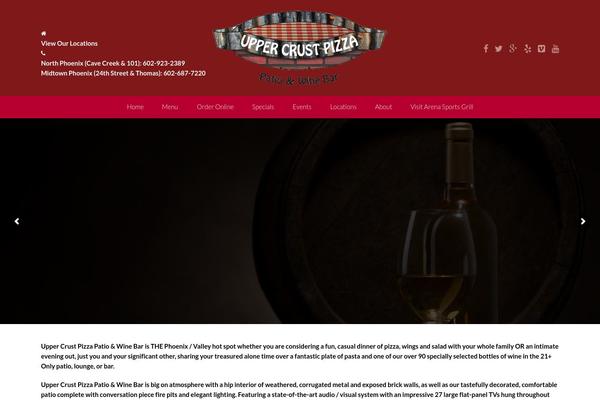 Espresso theme site design template sample