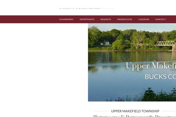 uppermakefield.org site used Upper-makefield