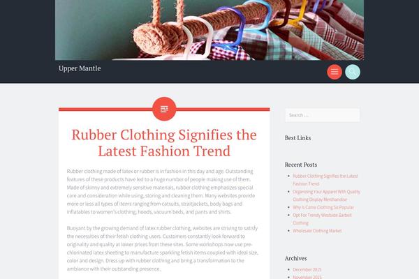 Sorbet theme site design template sample
