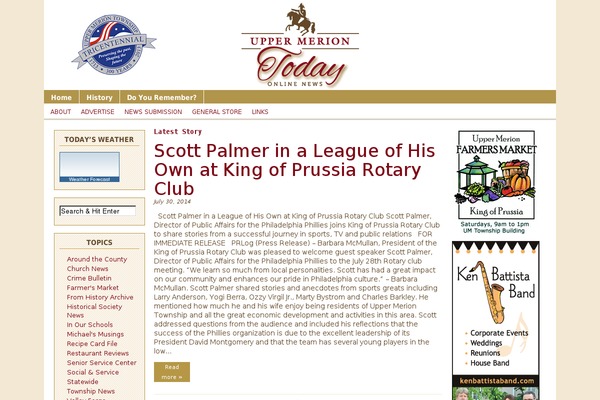 Magazine Basic theme site design template sample