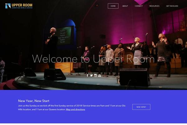 upperroomny.com site used The Leader