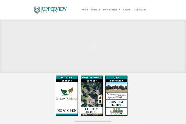 District theme site design template sample