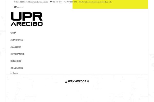 Site using WP Accessibility plugin