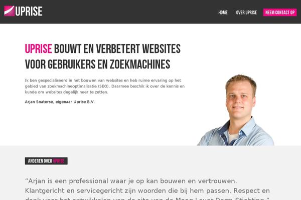 uprise theme websites examples