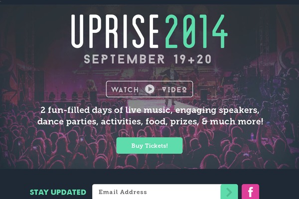 uprisefest.com site used Uprise