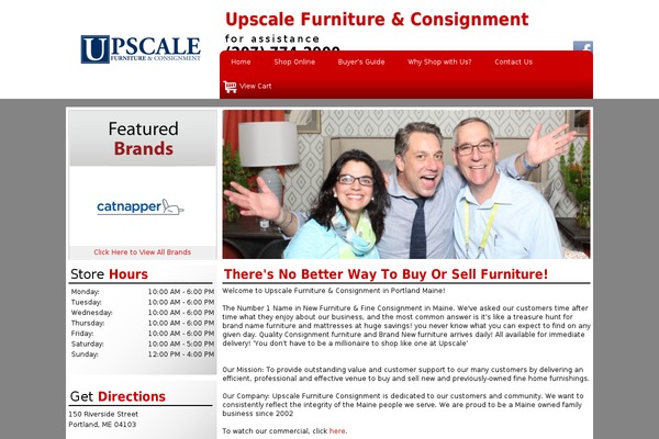 upscalegroup.com site used Uniquethemeresponsive