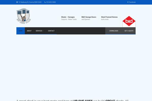 upshegoes.com.au site used Factory
