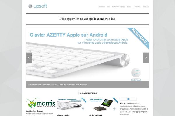 Adapt theme site design template sample