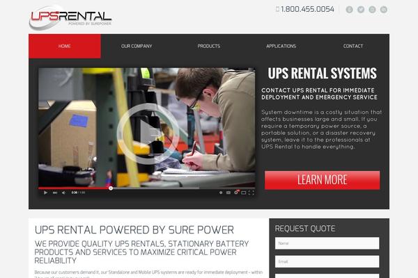 Tisson theme site design template sample