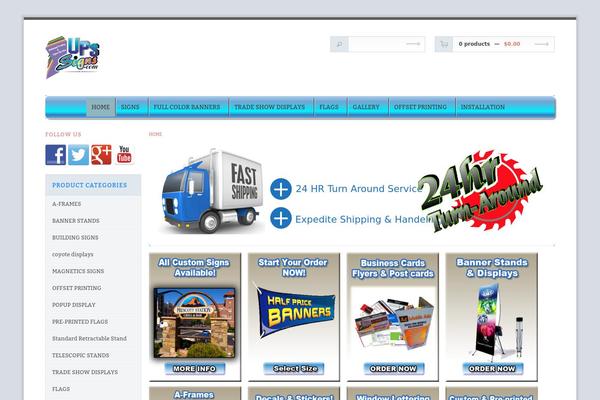 Cumico theme site design template sample