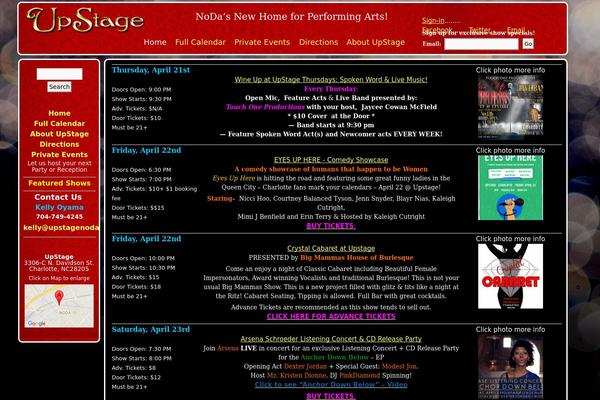 Site using Events-manager-pro plugin