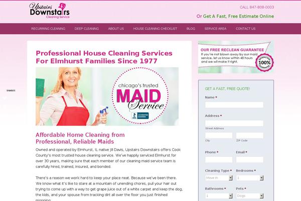 KadenceWP theme site design template sample