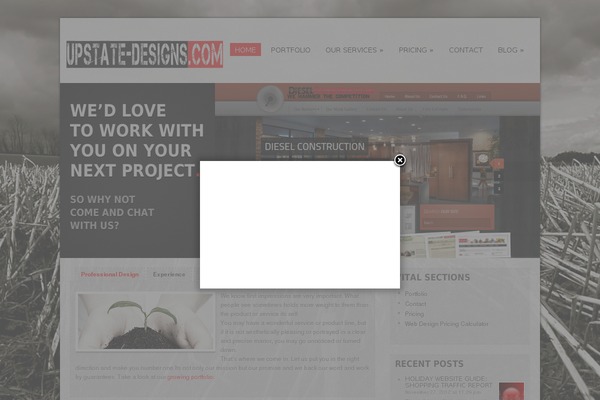 Humble theme site design template sample